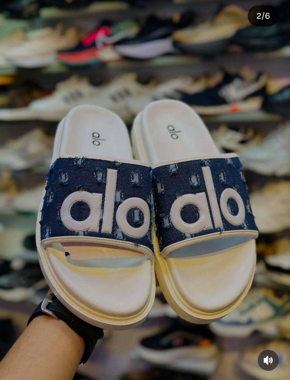 slippers slides LV AND ALO